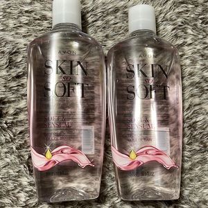 COPY - 2x Jumbo Avon Skin So Soft SSS SOFT & SENSUAL Bath Oil New Sealed
